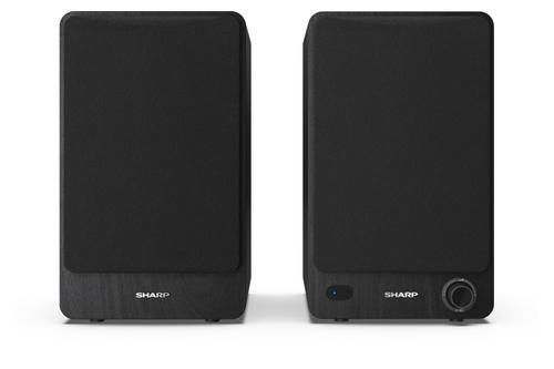 SHARP Bookshelf Speakers - Black (CP-SS30(BK))