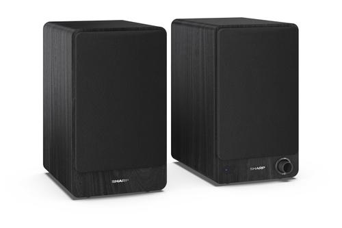 SHARP Bookshelf Speakers - Black (CP-SS30(BK))
