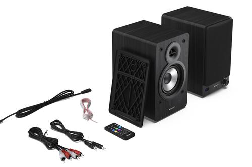 SHARP Bookshelf Speakers - Black (CP-SS30(BK))
