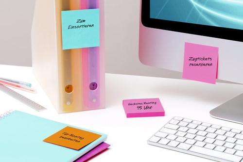 3M Post-it SS-Klistrelapper 76x76 ultra farger (7100174970*6)