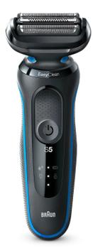BRAUN Series 5 barbermaskin 51-B1000s 50-minutters brukstid, 3 stk. fleksible blader, Wet&Dry bruk, EasyClick (432197)