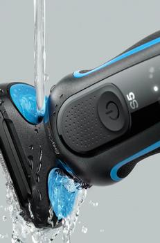 BRAUN Series 5 barbermaskin 51-B1000s 50-minutters brukstid, 3 stk. fleksible blader, Wet&Dry bruk, EasyClick (432197)