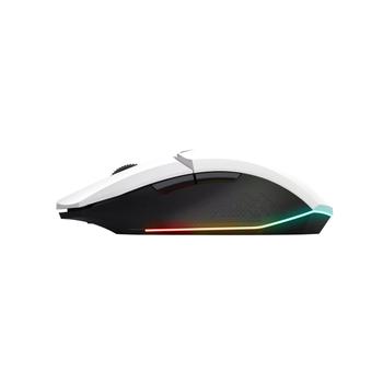TRUST GXT 110 Felox 4800 DPI Ambidextrous Wireless Optical White Gaming Mouse (25069)