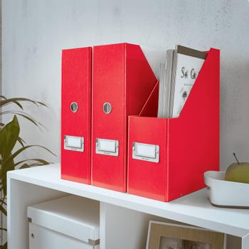 LEITZ Tidsskriftsamler Click & Store WOW Rød (60470026)