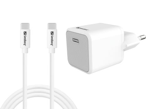 SANDBERG USB-C 20W Charger EU+USB-C>C (441-58)