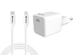 SANDBERG USB-C AC 20W Charger EU + Lightning 1M
