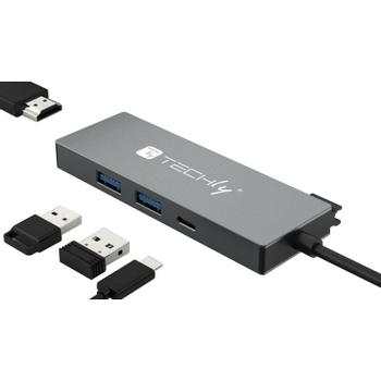 TECHLY Laptop Dock/Port Replicator (IUSB32C-HUB4HPD)
