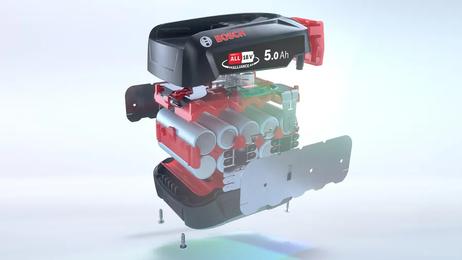 Bosch BHZUB1850 Exchangeable Battery Power 18V (BHZUB1850)