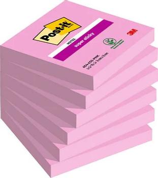 3M Post-it SS-Notisar 76x76 rosa (7100259225*6)