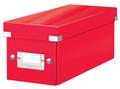 LEITZ Oppbevaringsboks Click&Store CD WOW Rød