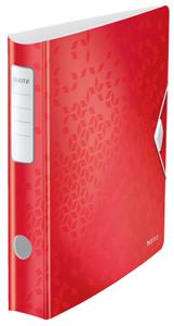 LEITZ Brevordner 180° Active WOW PP A4/60mm Rød (11070026)