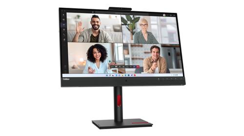 LENOVO T27hv-30 27inch IPS 2560x1440 16:9 75Hz 300cd/m2 4ms HDMI DP DP USB-C 3.2 G1 4xUSB 3.2 G1 USB-C 3.2 G1 RJ45 2x5W Raven Black (63D6UAT3EU)