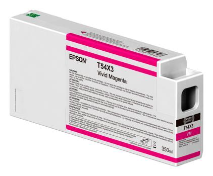 EPSON n T54X6 - 350 ml - vivid light magenta - original - ink cartridge - for SureColor SC-P6000, SC-P7000, SC-P7000V,  SC-P8000, SC-P9000, SC-P9000V (C13T54X60N)