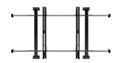 EDBAK Universal Fixed Wall Mount Height adjustment , 43"-85" , 800x400