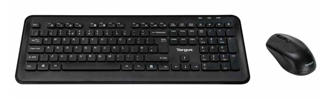 TARGUS Full size 2.4 GHz Wireless Keyboard and Mouse Combo (Nordic Layout) (AKM610NO)