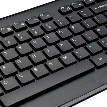 TARGUS Full Size 2.4GHz Wireless Keyboard and Mouse Combo (UK) (AKM610UK)