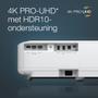 EPSON 4K projektor EH-LS650W (hvit) 3840x2160 laser, 3600 lumen, 2,5m:1, HDR10, 2xHDMI (V11HB07040)