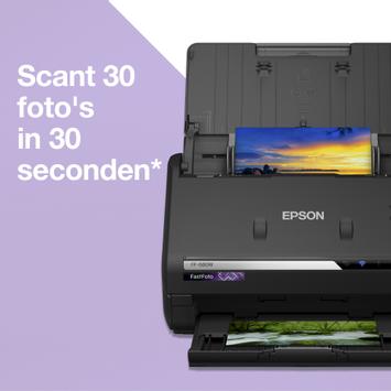 Epson FastFoto FF-680W - fotoskanner - dokumentskanner med automatisk mating - A4 - 600 dpi x 600 dpi (B11B237401)