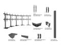 MULTIBRACKETS M Pro Series - Video Wall Floorbase MBFMC5X2U (7350105218415)