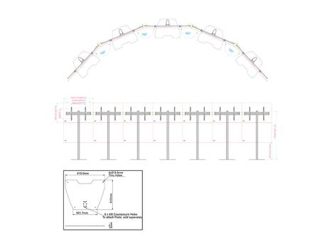 MULTIBRACKETS M Pro Series - Video Wall Floorbase MBFMC5X2U (7350105218415)