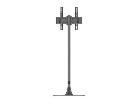 MULTIBRACKETS M Single Pole Floorbase Round 32""- 65"" VESA 400 (7350105218354)