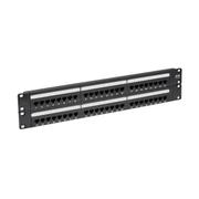 TRIPP LITE TRIPPLITE 48-Port 2U Rack-Mount Cat6/Cat5 110 Patch Panel 568B RJ45 Ethernet TAA