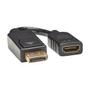 TRIPP LITE TRIPPLITE DisplayPort to HDMI Adapter Video Converter M/F 6inch 15.24cm