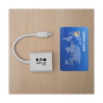 TRIPP LITE TRIPPLITE Keyspan Mini DisplayPort to Active VGA Adapter Video Converter M/F White 6inch 15.24cm (P137-06N-VGA)