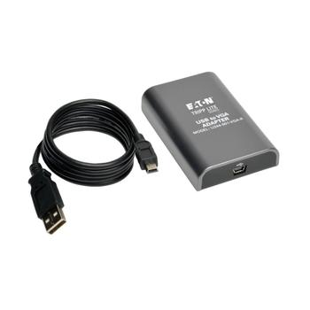 TRIPP LITE TRIPPLITE USB 2.0 to VGA Dual-Monitor Adapter 128 MB SDRAM 1920 x 1080 1080p 60 (U244-001-VGA-R)