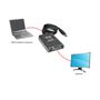 TRIPP LITE TRIPPLITE USB 2.0 to VGA Dual-Monitor Adapter 128 MB SDRAM 1920 x 1080 1080p 60 (U244-001-VGA-R)
