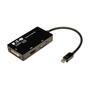 TRIPP LITE TRIPPLITE Keyspan Mini DisplayPort to VGA/ DVI/ HDMI All-in-One Adapter Video Converter Black 6inch. (P137-06N-HDV)