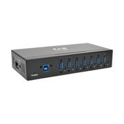 TRIPP LITE TRIPPLITE 7-Port Industrial-Grade USB 3.0 SuperSpeed Hub 20kV ESD Immunity Metal Housing Mountable