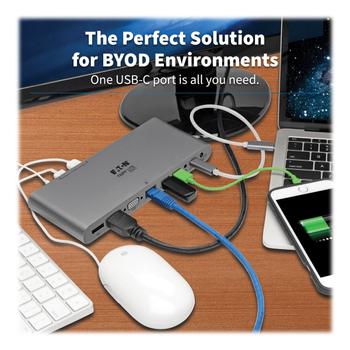 TRIPP LITE Usb-C Dock, Triple Display - (U442-DOCK4-INT)