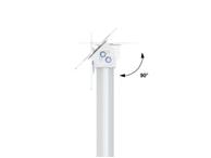 Multibrackets M Pro Series Single Pole Floorbase White (7350073738212)