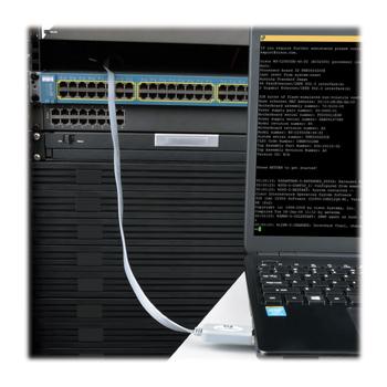 TRIPP LITE TRIPPLITE USB to RJ45 Cisco Serial Rollover Cable USB Type-A to RJ45m/M 6 ft Serial adapter USB gray (U209-006-RJ45-X)