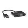 TRIPP LITE DisplayPort to HDMI VGA Adapter Converter 4K x 2K @ 24/30Hz DP to HDMI VGA DPort 1.2 - Video converter - DisplayPort - HDMI, VGA - black