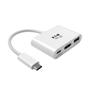 TRIPP LITE TRIPPLITE USB-C to HDMI 4K Adapter with USB-A Port and PD Charging HDCP White