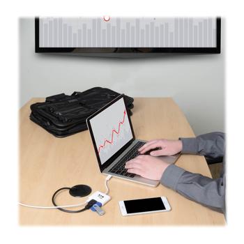 TRIPP LITE TRIPPLITE USB-C to HDMI Adapter with USB-A Port and PD Charging HDCP White (U444-06N-HU-C)