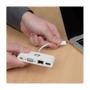 TRIPP LITE TRIPPLITE USB-C Multiport Adapter VGA USB-A Port Gbe and PD Charging White (U444-06N-VGU-C)