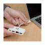 TRIPP LITE TRIPPLITE USB-C Multiport Adapter - HDMI USB 3.0 Port GbE 60W PD Charging HDCP White (U444-06N-HGU-C)