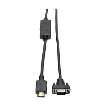 TRIPP LITE TRIPPLITE HDMI to VGA Active Adapter Cable HDMI to Low-Profile HD15 M/M 6ft. 1.8m (P566-006-VGA)
