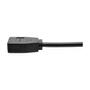 TRIPP LITE Eaton Tripp Lite Series HDMI to DisplayPort Active Converter 4K with USB Power, HDMI to DisplayPort (M/F), 4096 x 2160/4K x 2K @ 30 Hz, 6 in. - Video converter - HDMI - DisplayPort - black (P130-06N-DP-V2)