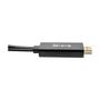 TRIPP LITE Eaton Tripp Lite Series HDMI to DisplayPort Active Converter 4K with USB Power, HDMI to DisplayPort (M/F), 4096 x 2160/4K x 2K @ 30 Hz, 6 in. - Video converter - HDMI - DisplayPort - black (P130-06N-DP-V2)