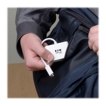 TRIPP LITE USB 3.1 GEN 1 USB-C TYPE-C TO HDMI/VGA 4K M/2XF THUNDERB 3 CABL (U444-06N-HV4K)