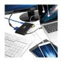 TRIPP LITE TRIPPLITE USB-C Dock Dual Display 4K HDMI/mDP VGA USB 3.2 Gen 1 USB-A/C Hub GbE Memory Card 100W PD Charging (U442-DOCK1-B)