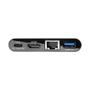 TRIPP LITE TRIPPLITE USB-C Multiport Adapter - 4K HDMI USB-A Port GbE 60W PD Charging HDCP Black (U444-06N-H4GUBC)
