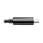 TRIPP LITE TRIPPLITE 3-Port USB-C Hub with LAN Port and Power Delivery USB-C to 3x USB-A Gbe 60W PD Charging USB 3.0 Black (U460-003-3AGB-C)