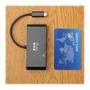TRIPP LITE TRIPPLITE 3-Port USB-C Hub with LAN Port and Power Delivery USB-C to 3x USB-A Gbe 60W PD Charging USB 3.0 Black (U460-003-3AGB-C)