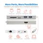 TRIPP LITE TRIPPLITE USB-C Dock 4K HDMI USB 3.2 Gen 1 USB-A/C Hub GbE Memory Card 60W PD Charging (U442-DOCK11-S)