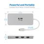 TRIPP LITE TRIPPLITE USB-C Dock Triple Display HDMI VGA USB 3.2 Gen 1 USB-A Hub 100W PD Charging (U442-DOCK12-S)